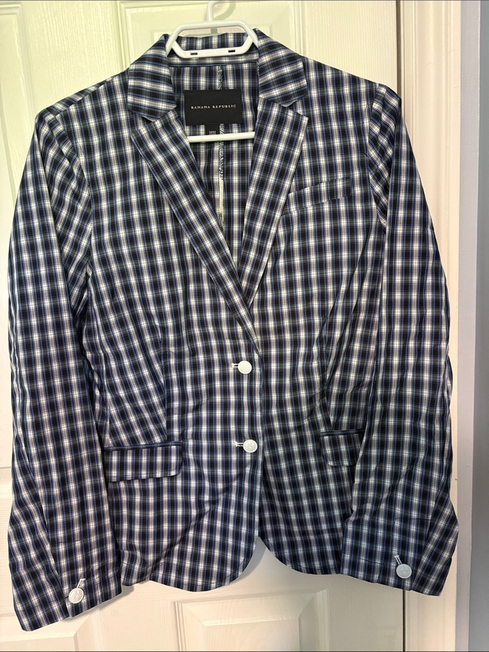 Banana Republic cotton blazer
